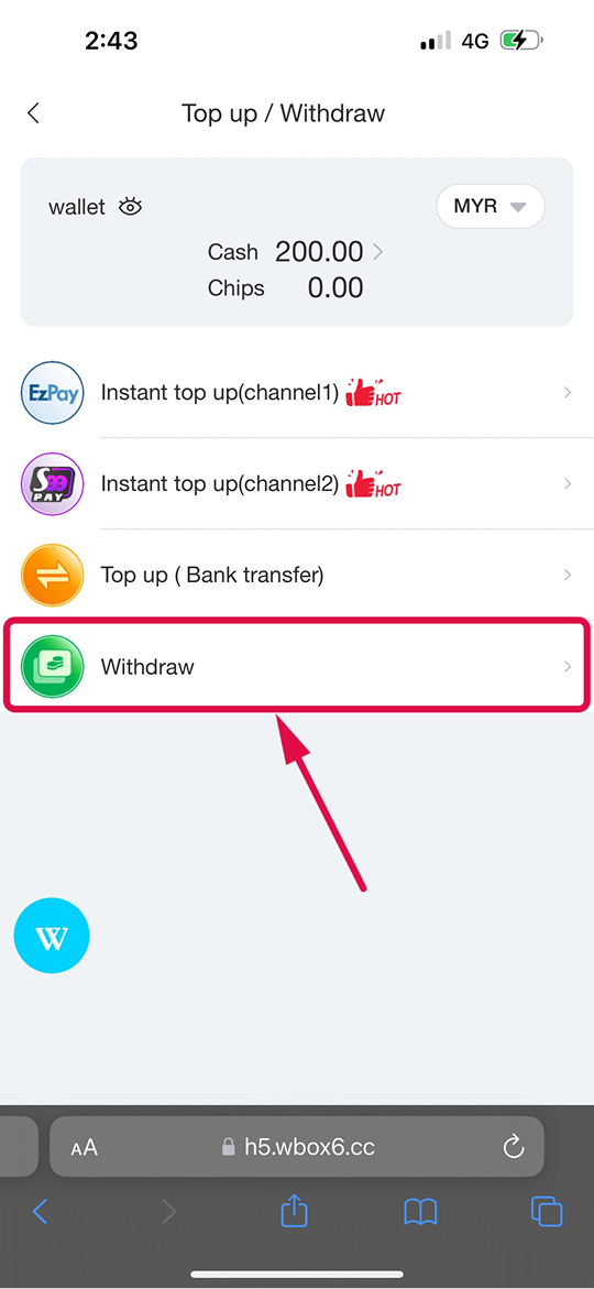 How to Withdraw Malaysia guide visual 4